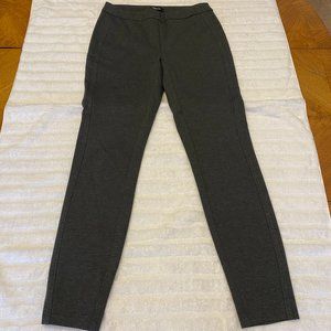 Pull-on straight-leg pants